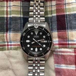 Seiko automatic diver’s watch